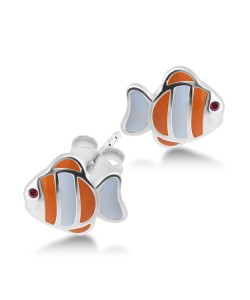 Kids Stud Earring Cute Fish STE-225